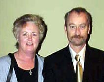 Larry Brown and wife Mary Annie