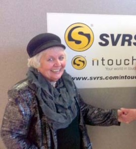 Doris Crowe at SVRS. Photo courtesy of Doris Crowe