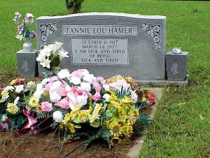 Grave of Fannie Lou Hamer. Photo by Nancy Jacobs