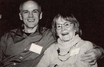 Brooks Haxton with his famous mother Ellen Douglas (Josephine Haxton). Photo courtesy of the author