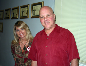 Marlo and Stephen Kirkpatrick.  Photo by Nancy Jacobs