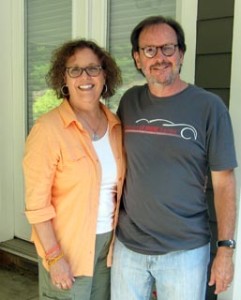 Gary Myers with wife Connie, 2014
