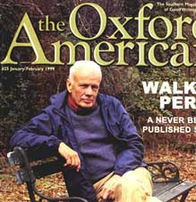 Walker Percy as he appeared on the cover of The Oxford American