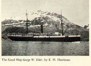 The Good Ship George W. Elder, by William Harriman  (picture taken from Edward Curtis collection at the University of Texas archives)