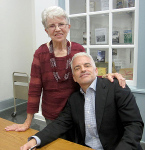 Neely Tucker with Betty Tucker