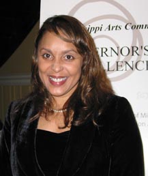 Natasha Trethewey at 2008 Governor's Awards for Excellence in the Arts. Photo by Nancy Jacobs