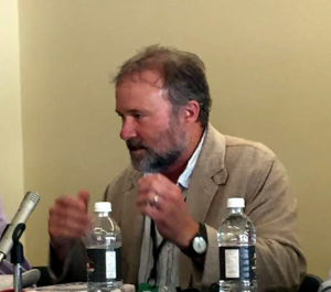 Brad Watson at the 2016 Mississippi Book Festival. Photo by Alice Carol Caldwell