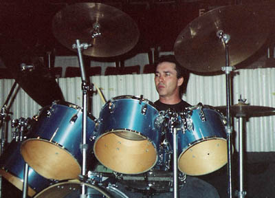 Bobby Mann and his drums